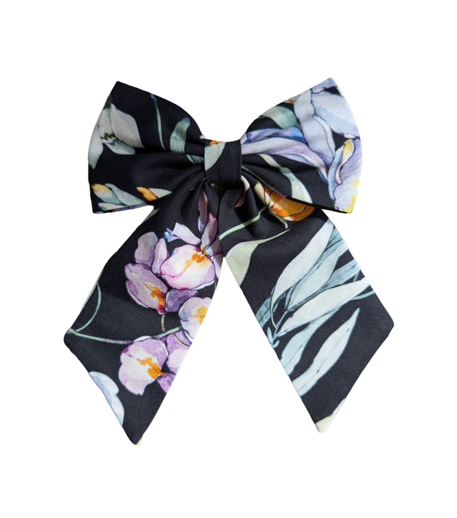 Pretty Women's Bows in Dark floral