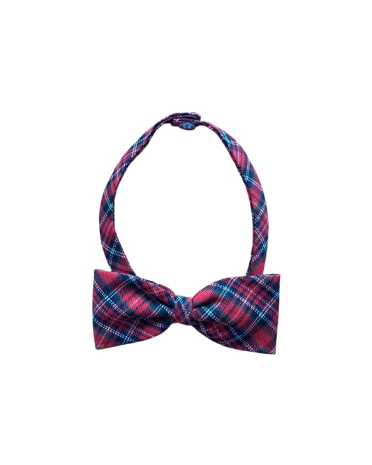 Boys' Bow-Tie in Red Tartan Plaid