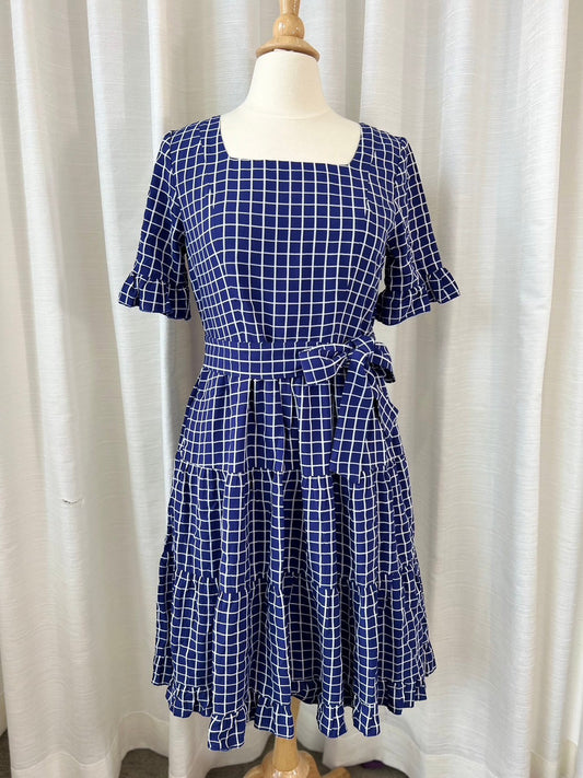 E4: Everyday Dress in Navy Blue (No nursing zippers), size XS, S, XXL