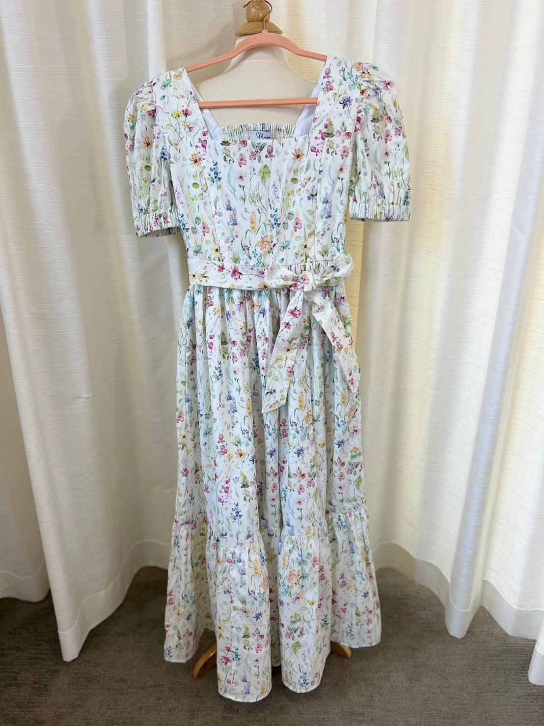 E6: Lan Maxi Dress with Nursing Zippers in Wildflowers, size XXS (Final Sale)