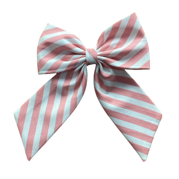 Pretty Women's Bow in Pink Stripe