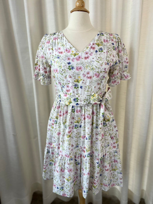 C4: All Day with Nursing Zippers in Sweet Wildflowers (Bust = 35.5) (Final Sale)